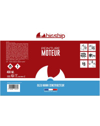 Bombe de peinture bleu Nanni 400 ml