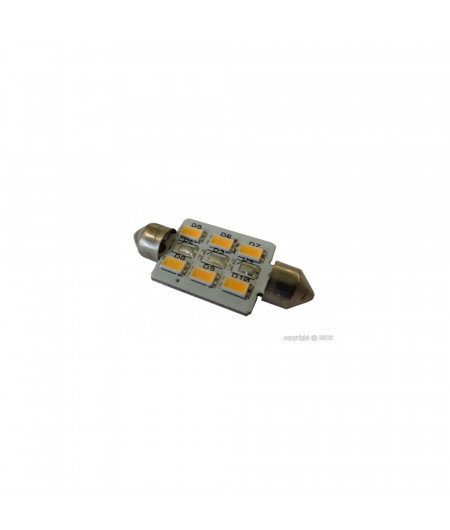 MANTAGUA Ampoule LED navette 42mm 15W blanc chaud dif. 120°