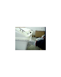 TESSILMARE Radial profile blanc 40mm (16m)
