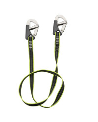 PLASTIMO Longe plate safe 2 mousquetons double sécu