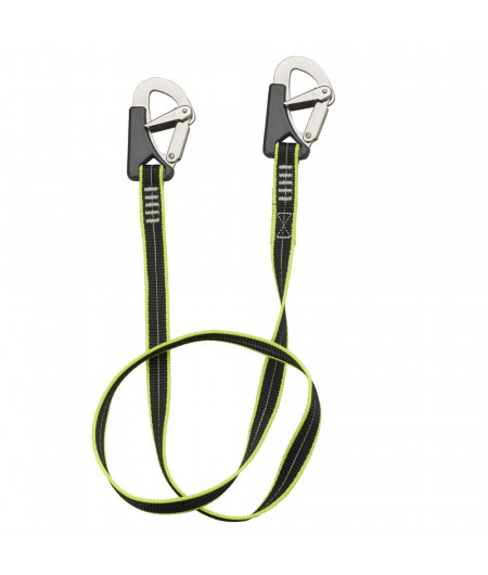 PLASTIMO Longe plate safe 2 mousquetons double sécu