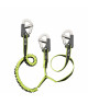PLASTIMO Longe double safe 3 mousquetons double sécu