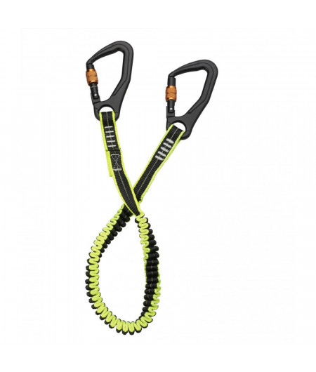 PLASTIMO Longe élastique light 2 mousquetons virole