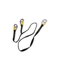 LALIZAS Longe 3 mousquetons sécurité