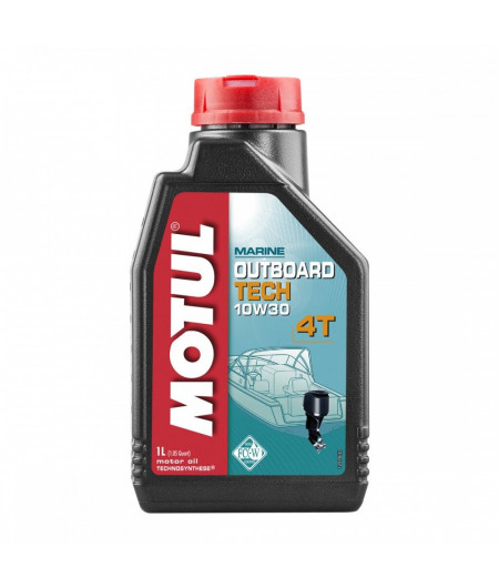 MOTUL Huile outboard tech 4t 10W30 - 1L