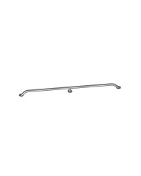 SDI Main courante inox Ø25mm X 1150 mm 3 points de fixation
