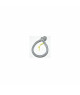 LIROS Manille textile argent 0,5 Tonne, rupture 1T