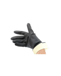 HEVA GANTS DE TRAVAIL CAOUTCHOUC - noir taille XL