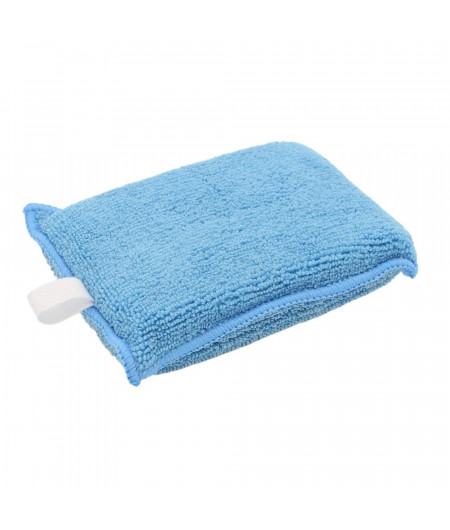 DEWITTE Eponges microfibres DUO bleues les 3