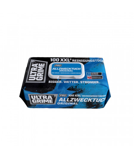 ULTRA GRIME Lingettes multiusages les 100