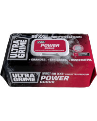 ULTRA GRIME Lingettes multiusages POWER SCRUB les 80