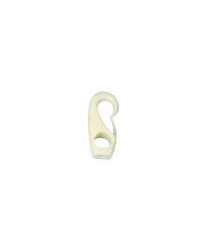 NUOVA RADE Mousqueton nylon blanc Ø8mm vrac