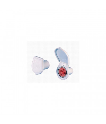 NUOVA RADE Nâble diesel Ø38mm plastique blanc avec cache