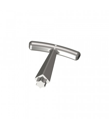 Clef de nable en Té exalobée (petite empreinte étoile) Alu B