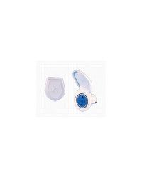 NUOVA RADE Nable eau Ø38mm plastique blanc avec cache