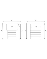 GOIOT Nâble fibre de verre Ø38mm - eau