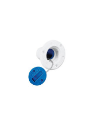 NUOVA RADE Nable eau Ø38mm plastique bouchon bleu