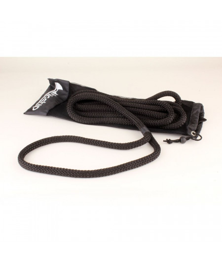 LIROS Amarre Handy Elastic 14mm noire longueur 15m