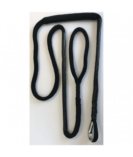Amarre Poly. ø18mm avec amort. boucle 3m+protect. et cosse i