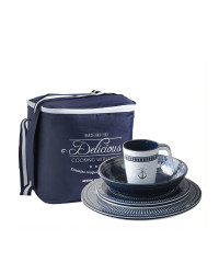 MARINE BUSINESS Pack vaisselle SAILOR SOUL 24 pièces