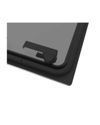 GOIOT PANNEAU MAGIC FLUSH T20 GRIS SATINÉ 347 x 202 mm