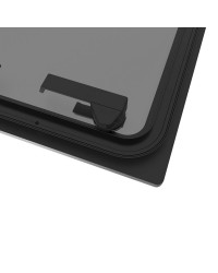 GOIOT PANNEAU MAGIC FLUSH T44 GRIS SATINÉ 442 x 442 mm