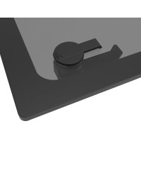 GOIOT PANNEAU MAGIC FLUSH T44 GRIS SATINÉ 442 x 442 mm