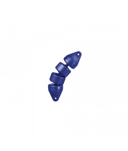 PLASTIMO Pare-battage articulé bleu 12x48cm