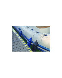 PLASTIMO Pare-battage articulé bleu 12x48cm