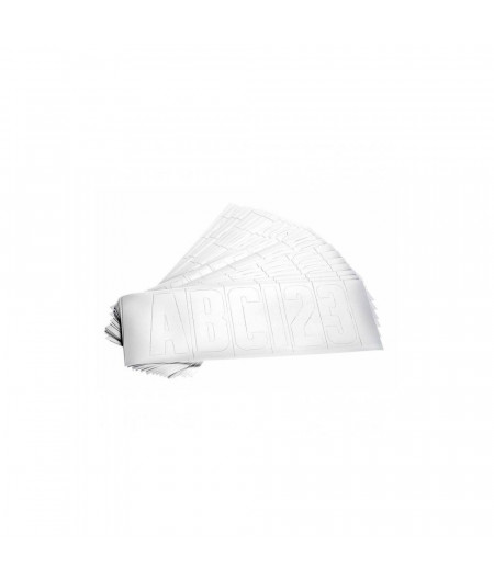 Kit immatriculation Blanc