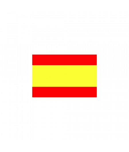 Pavillon Espagne avec couronne bleue 30x45 cm