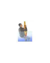 PLASTIMO PERCHE IOR GONFLABLE CONTAINER BLANC