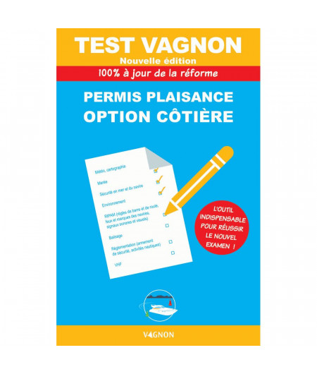 VAGNON Test Permis Plaisance, option côtière