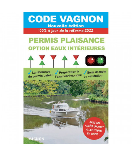 VAGNON Code permis plaisance option eaux intérieures