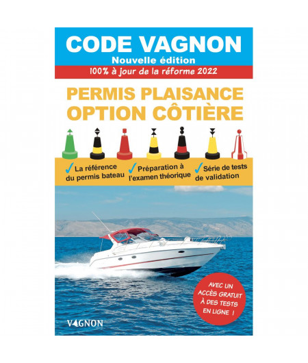 VAGNON Code permis plaisance option côtière