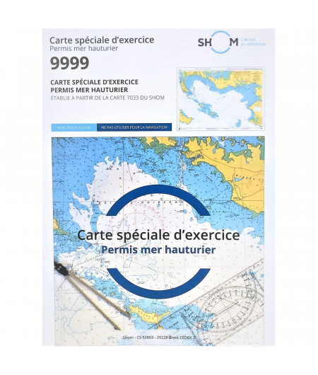 SHOM L9999 speciale permis mer hauturier