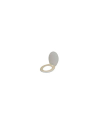 JABSCO Abattant cuvette compacte bois avec charnières