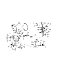 JABSCO Joint-tige WC manuel après 1998