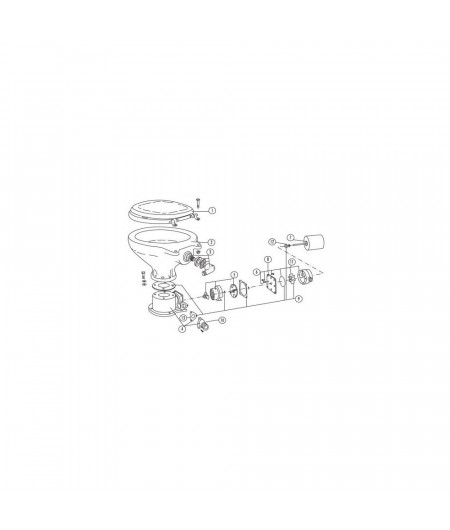 MATROMARINE Pochette de joint pour WC électrique
