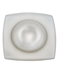 FORESTI Plafonnier carré étanche 88mm 10W blanc