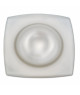 FORESTI Plafonnier carré étanche 88mm 10W blanc