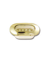 TREM Plafonnier à leds bleues 75x37x32mm