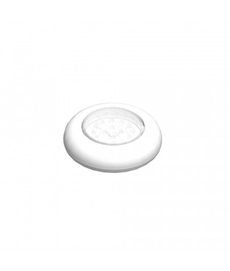 Plafonnier LED On/Off push 16 LEDs Ø105mm