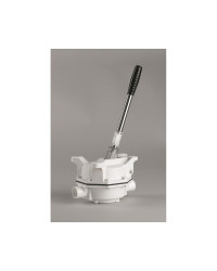 WHALE Pompe de toilette MKS blanche passe pont