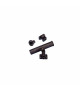 NUOVA RADE Porte canne 2 axes tous supports