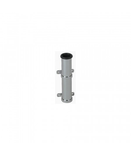 FORESTI Porte canne laiton chromé sur cloison Ø40mm