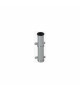 FORESTI Porte canne laiton chromé sur cloison Ø40mm