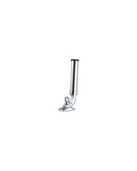 FORESTI Porte canne laiton chromé sur platine Ø40mm