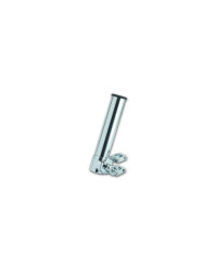 FORESTI Porte canne laiton chromé pour tube Ø22-25-30 - Ø40m