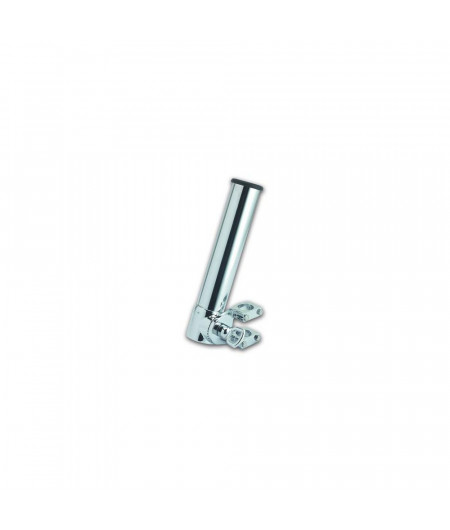FORESTI Porte canne laiton chromé pour tube Ø22-25-30 - Ø40m
